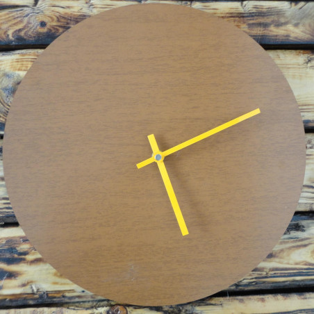 Wall Clock COLOUR HDF Olive