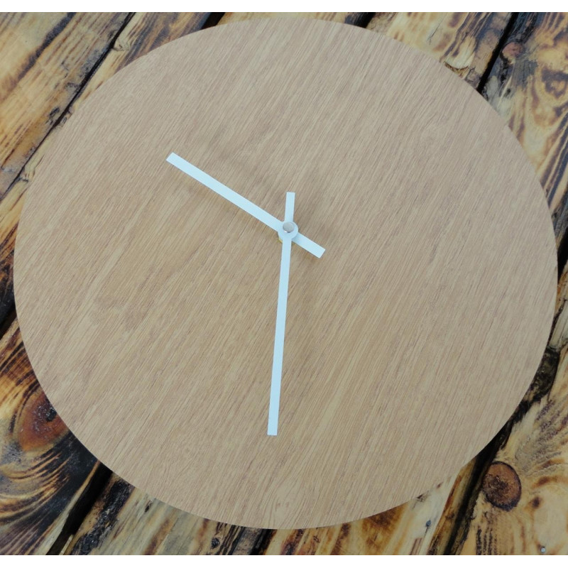 Wall Clock COLOUR HDF Olive