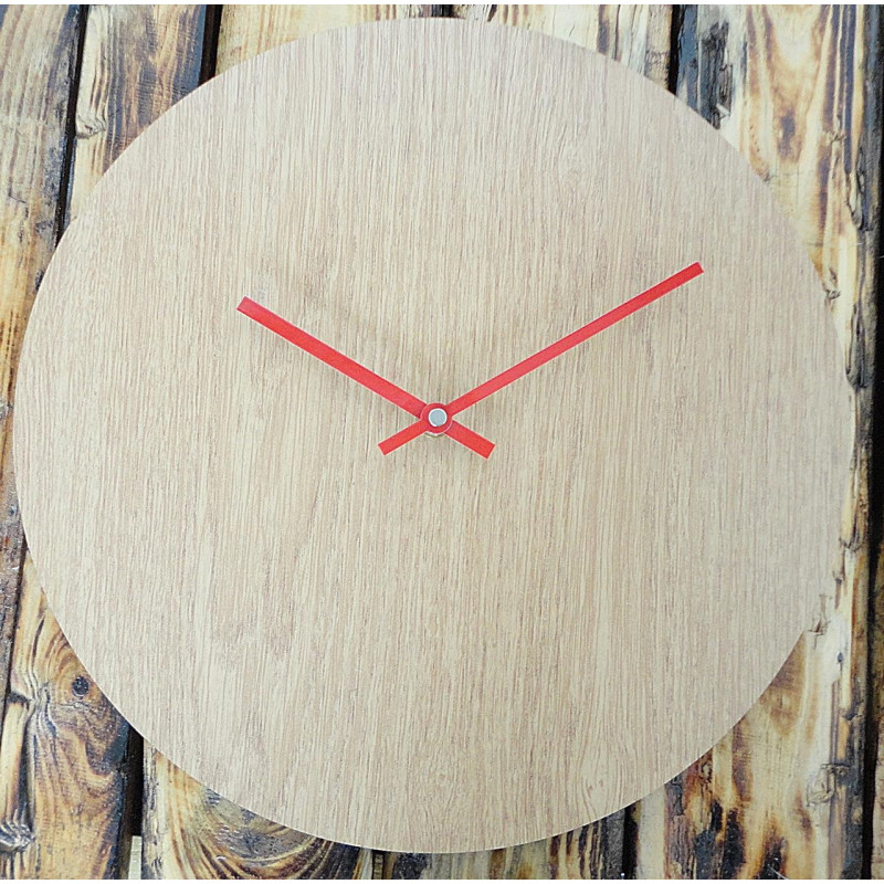 Wall Clock COLOUR HDF Olive