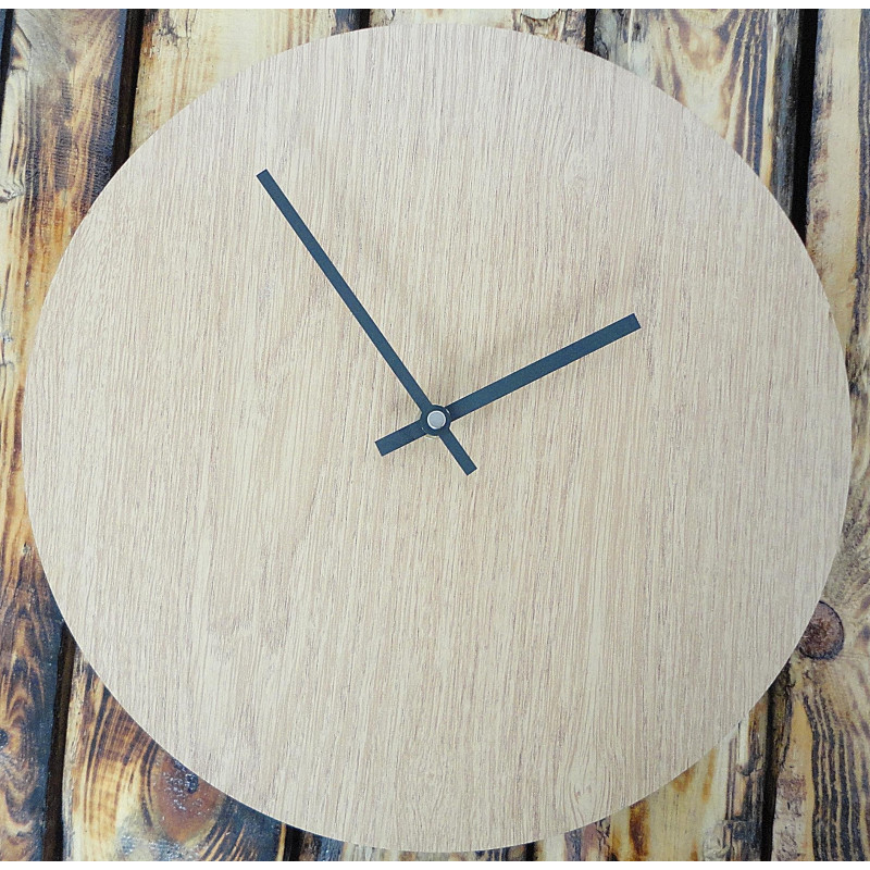 Wall Clock COLOUR HDF Olive