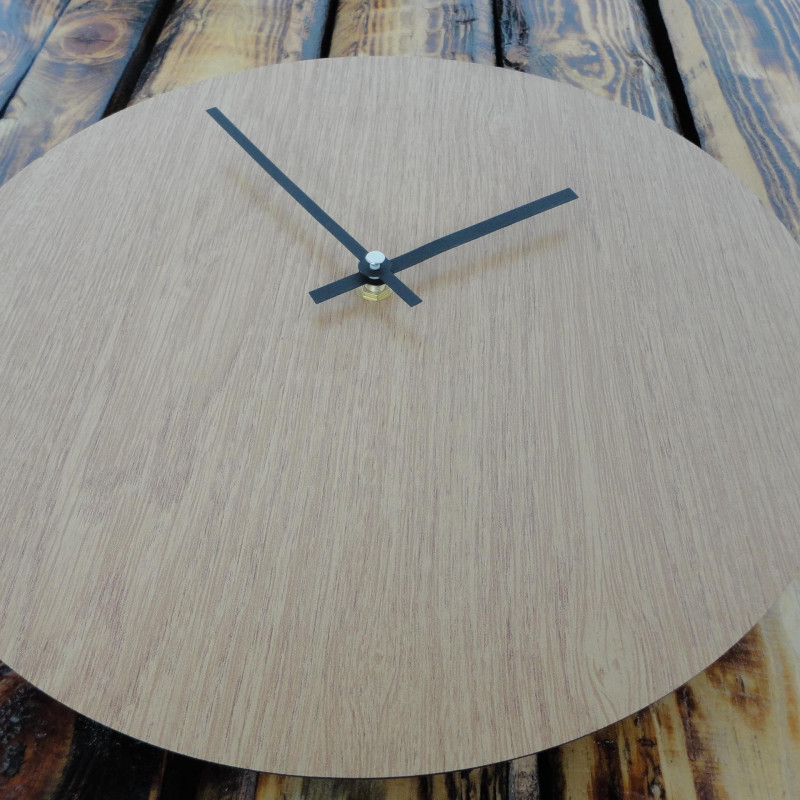 Wall Clock COLOUR HDF Olive
