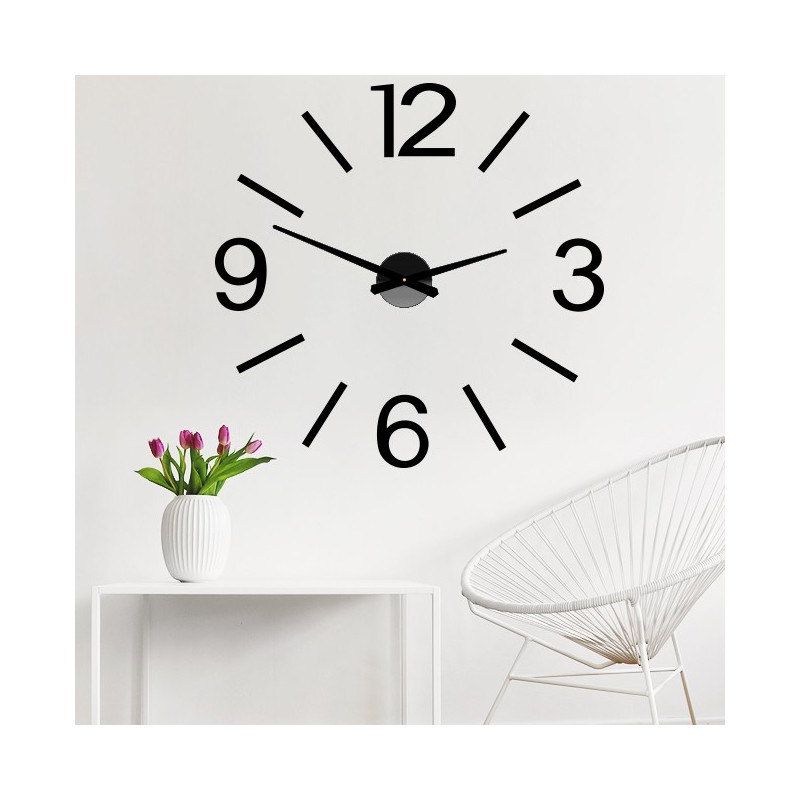 Wall clock as a painting - AUKRO