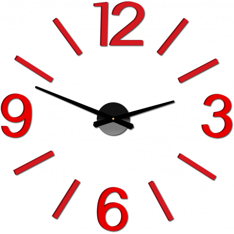 Wall clock as a painting - AUKRO