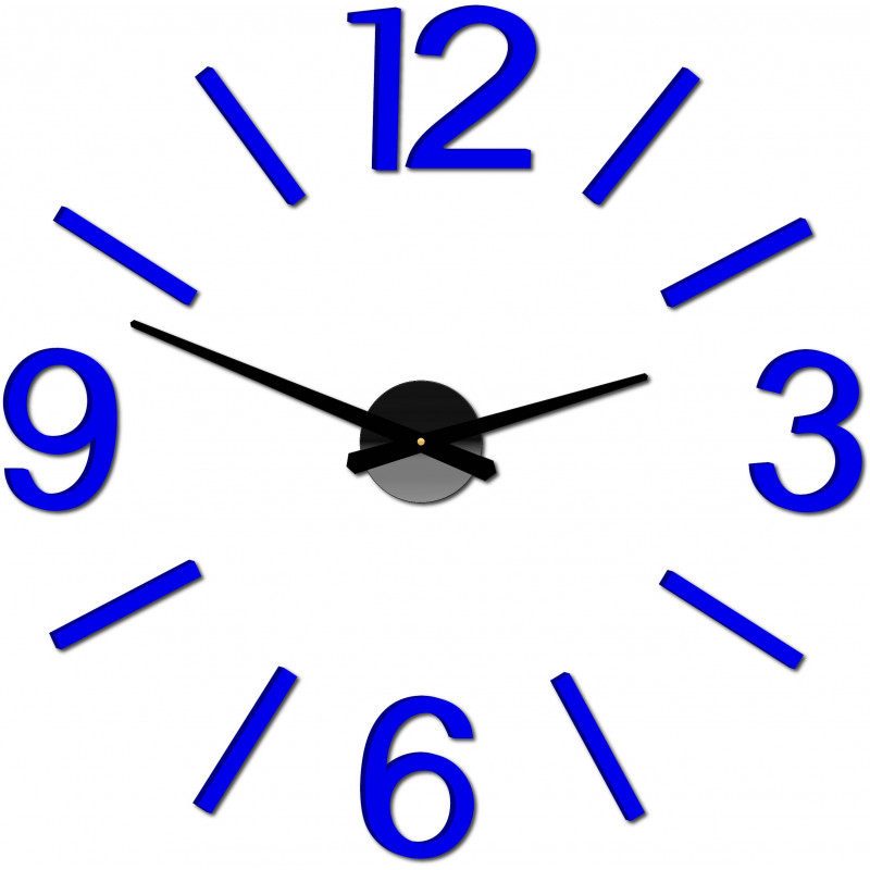 Wall clock as a painting - AUKRO