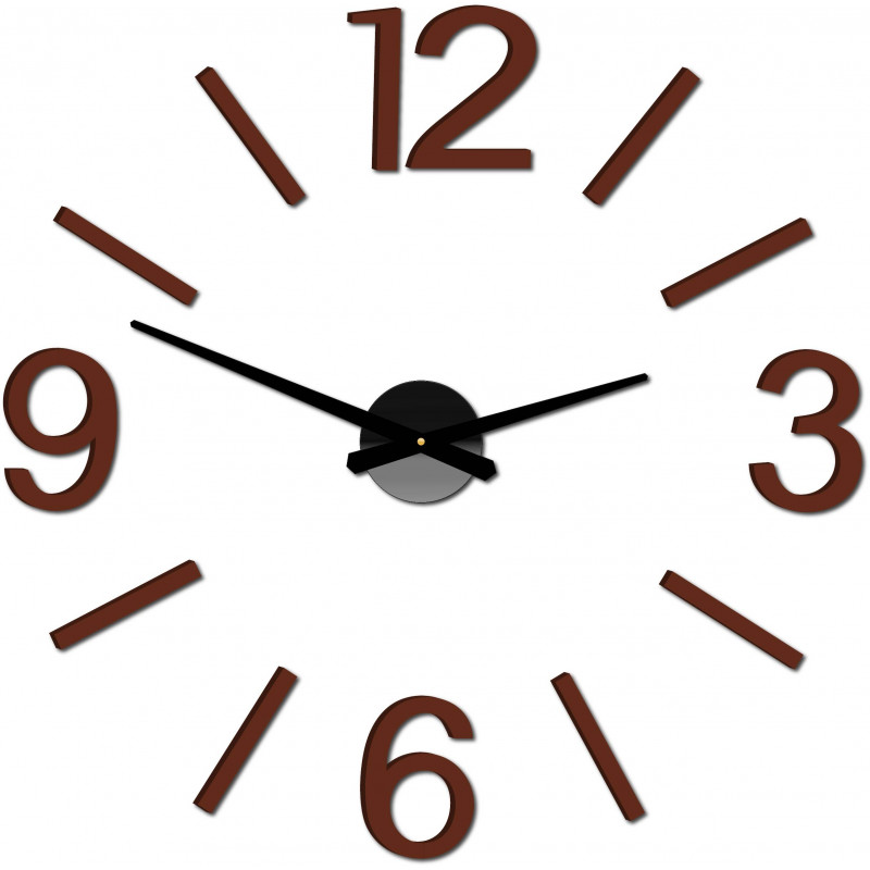 Wall clock as a painting - AUKRO