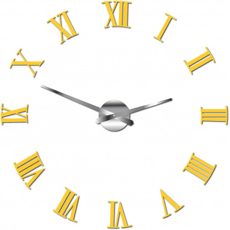 Adhesive wall clock Roman 2D plexiglass Adhesive wall clock Roman 2D plexiglass