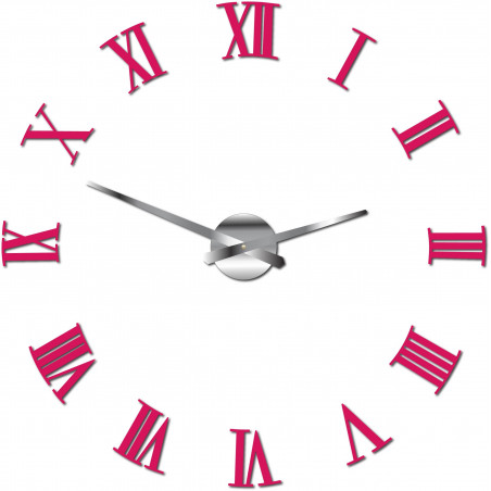 Adhesive wall clock Roman 2D plexiglass Adhesive wall clock Roman 2D plexiglass