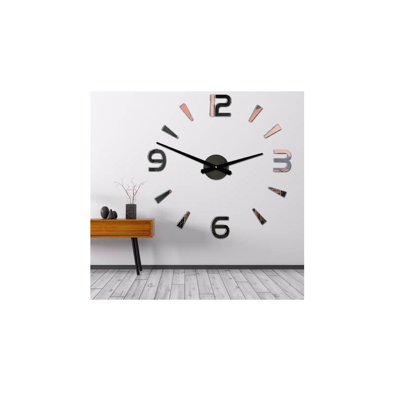 Modern Wall Clock Stick Stor 2D Plexi