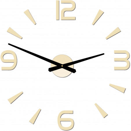 Modern wall clock adhesive Stor 2D plexiglass