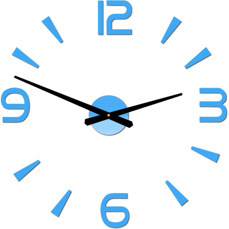 Modern wall clock adhesive Stor 2D plexiglass