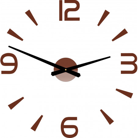 Modern Wall Clock Stick Stor 2D Plexi