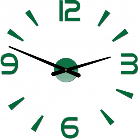 Modern Wall Clock Stick Stor 2D Plexi