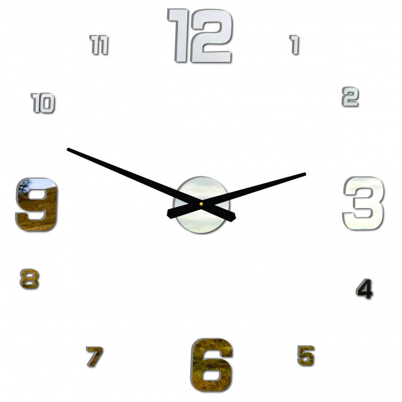 Modern wall clock JOLYI FOX Plexi