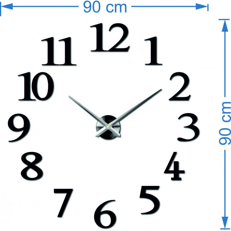 Modern wall clock JOLYI FOX Plexi