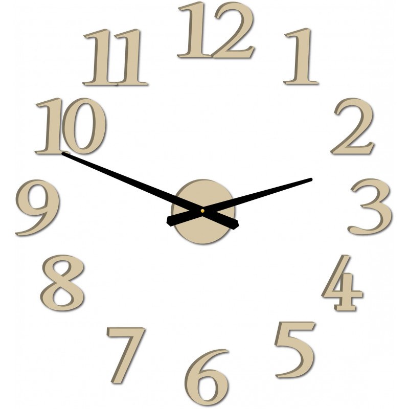 Modern wall clock JOLYI FOX Plexi