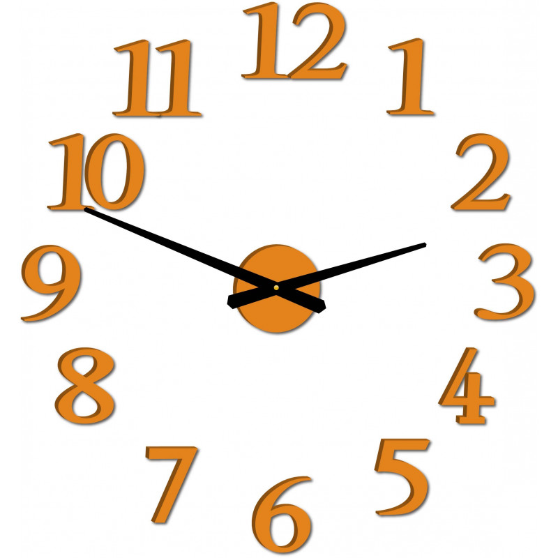 Modern wall clock JOLYI FOX Plexi