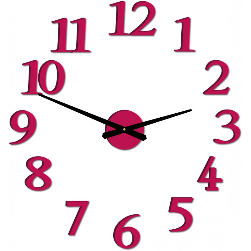 Modern wall clock JOLYI FOX Plexi