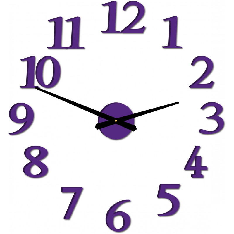 Modern wall clock JOLYI FOX Plexi