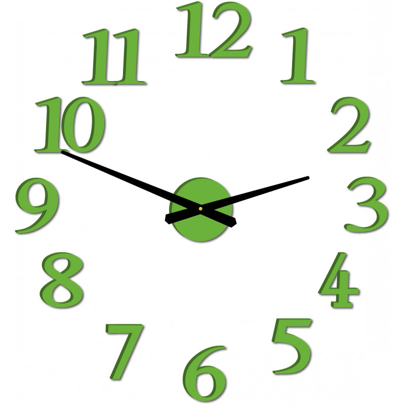 Modern wall clock JOLYI FOX Plexi