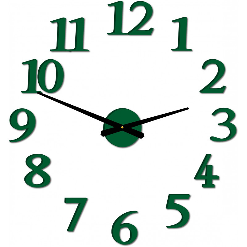 Modern wall clock JOLYI FOX Plexi