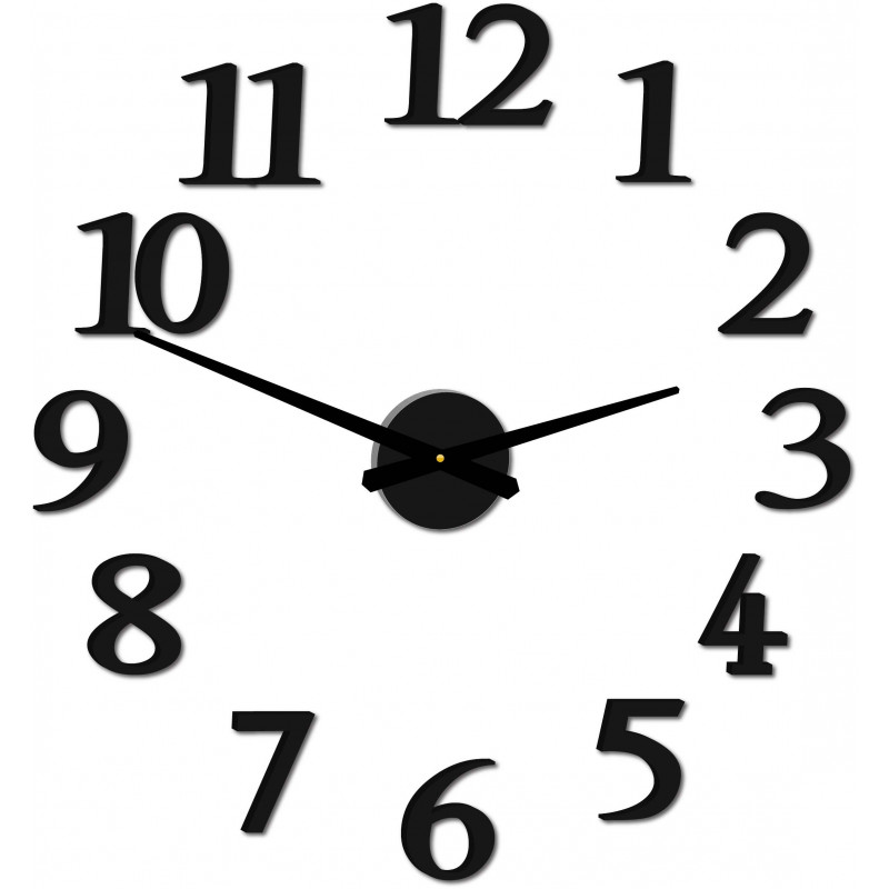 Modern wall clock JOLYI FOX Plexi