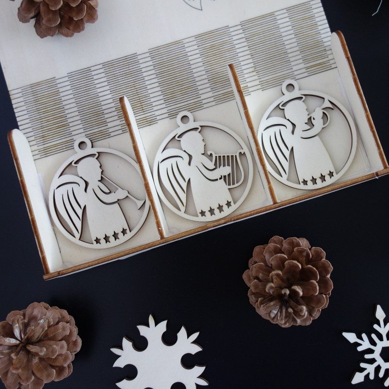 Set of Christmas decorations for pleasure, 1 set-18 pieces