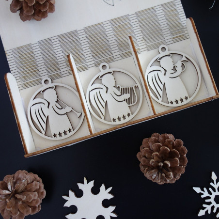 Set of Christmas decorations for pleasure, 1 set-18 pieces Set of Christmas decorations for pleasure, 1 set-18 pieces