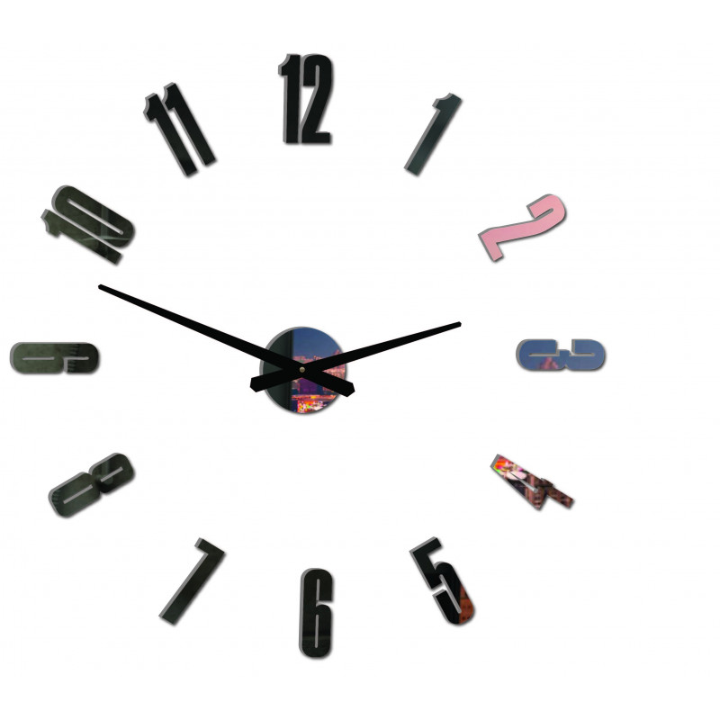 Modern wall clock ARABIC PLEXI