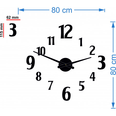 Wall Clock DAVOS XXL Wall Clock DAVOS XXL