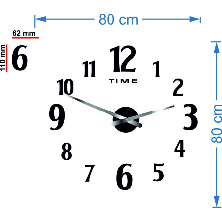 Wall Clock CARLOS 2D