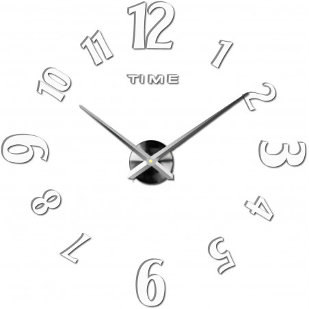 Stick-on wall clocks,luxury stent clocks,plastic clocks