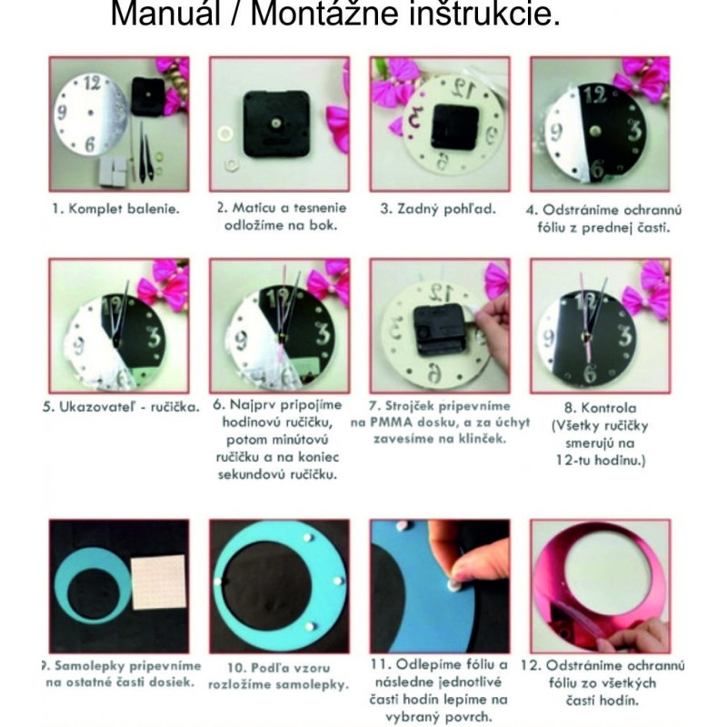 Wall clock to the SWITCH living room