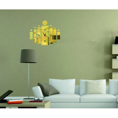 DIY HOJOKER adhesive wall clock as a gift