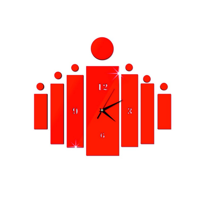 DIY HOJOKER adhesive wall clock as a gift