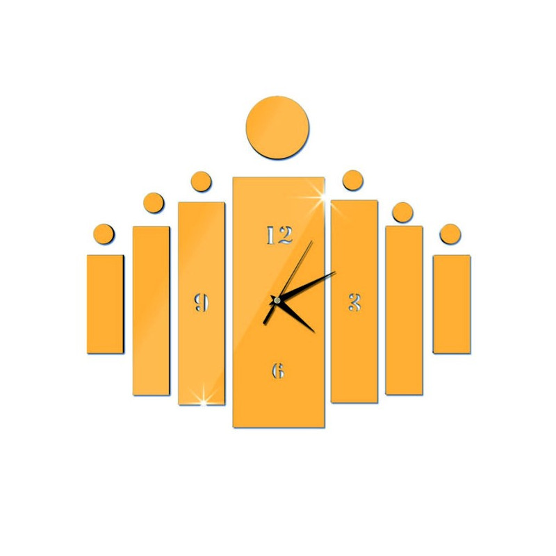 DIY HOJOKER adhesive wall clock as a gift