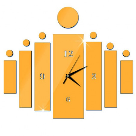 DIY HOJOKER adhesive wall clock as a gift