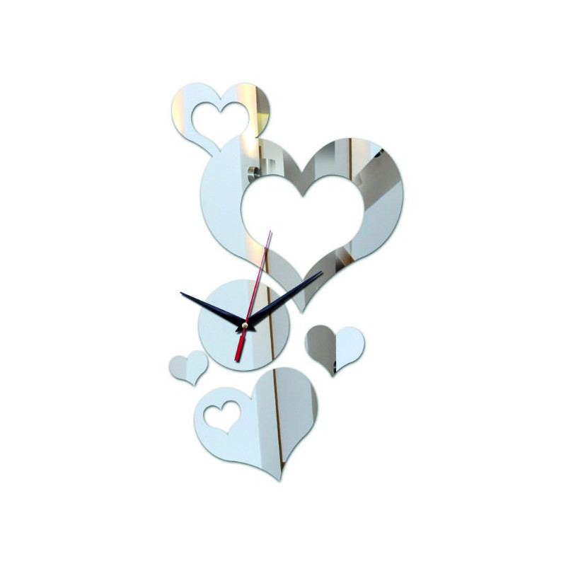 Clon small clock plexiglass vlasta production