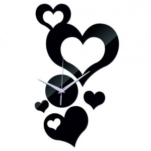 Clon small clock plexiglass vlasta production 2