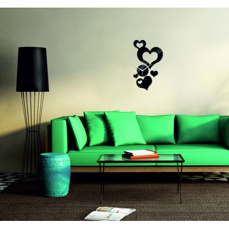 Clon small clock plexiglass vlasta production Clon small clock plexiglass vlasta production