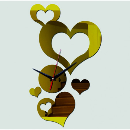 Clon small clock plexiglass vlasta production Clon small clock plexiglass vlasta production