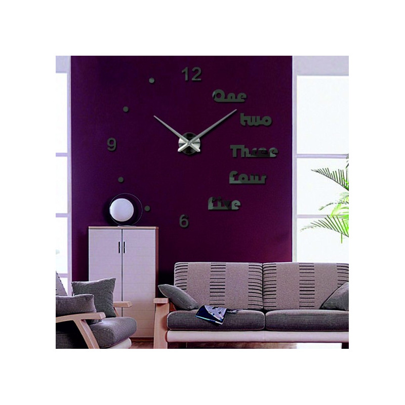 Modern DIY DRIWAL 3D wall clock