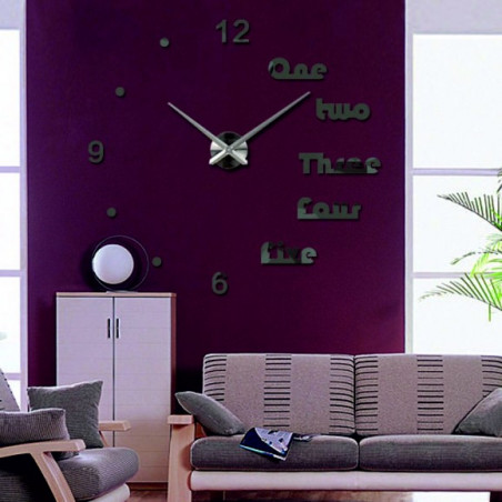 Modern DIY DRIWAL 3D wall clock
