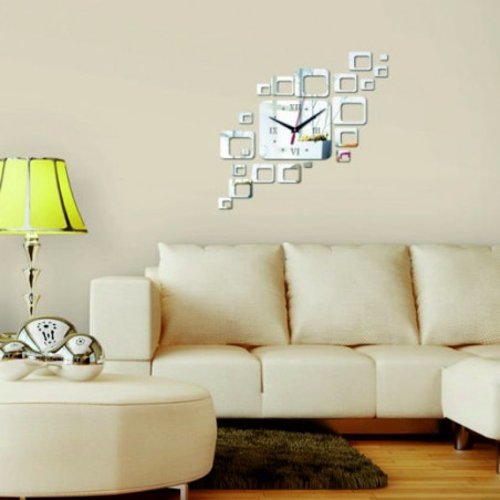 Wall clock square modern 50x40 cm FIGARO Wall clock square modern 50x40 cm FIGARO