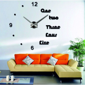 DIY office wall clock DREI 2