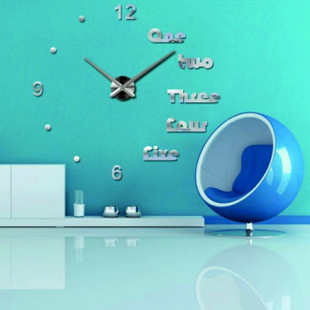DIY DREI office wall clock