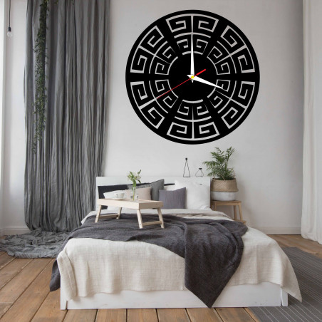 Stylish acrylic wall clock - shiny decor for your home