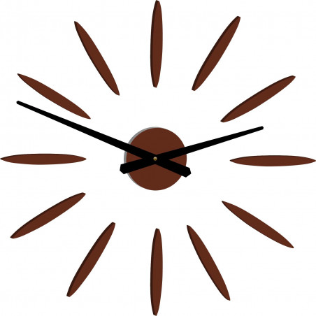 Wall Clock Sticky Sun Rays Wall Clock Sticky Sun Rays