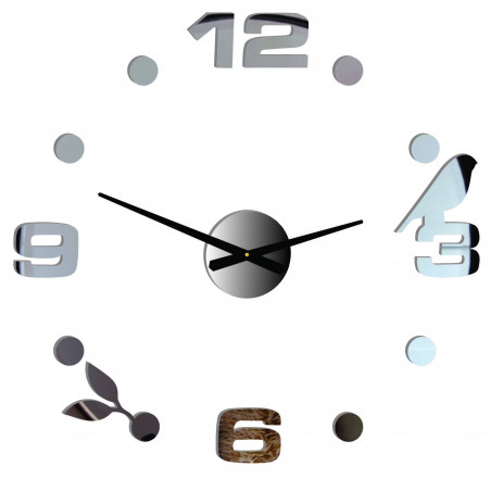 Wall Clock Line Sticker DIY Pohoda