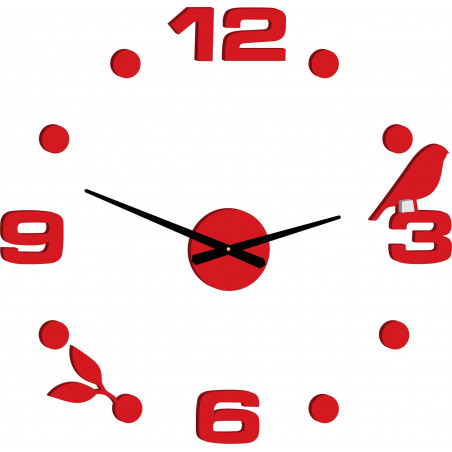 Wall Clock Line Sticker DIY Pohoda