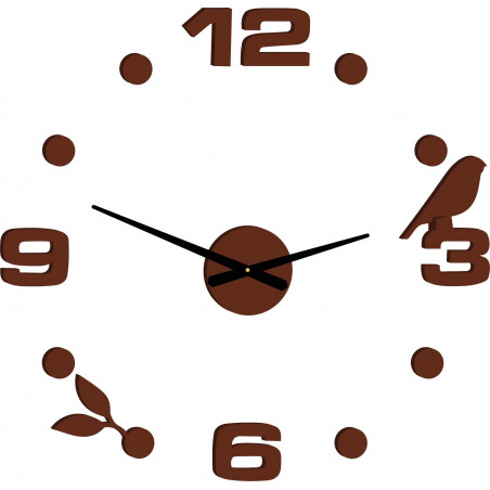 Wall Clock Line Sticker DIY Pohoda